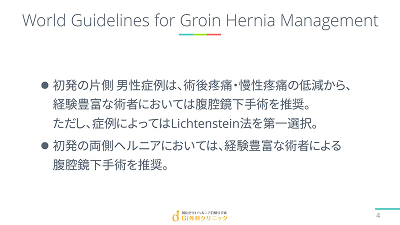 World Guidelines for Groin Hernia Management